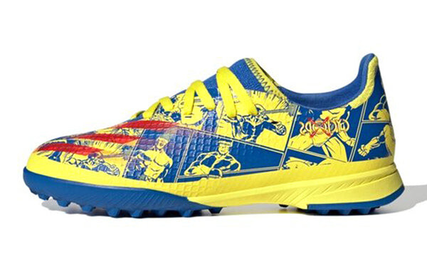 Кроссовки x ghpsted.3 tf 'blue yellow red' Adidas, синий — фото 2