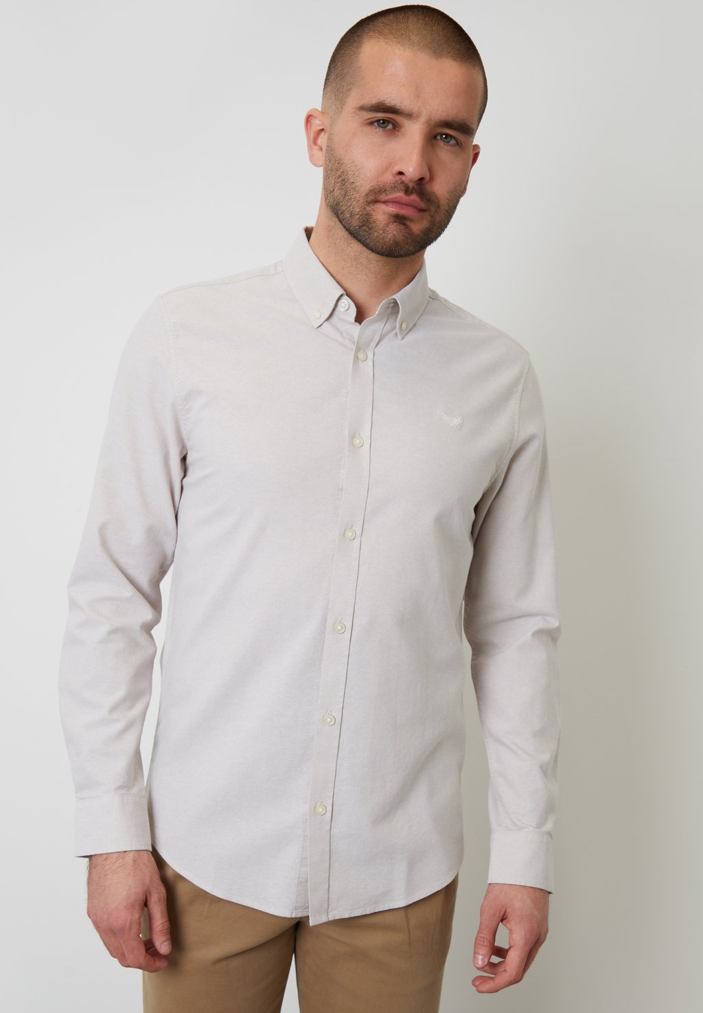 

Рубашка BEACON Threadbare, цвет Stone