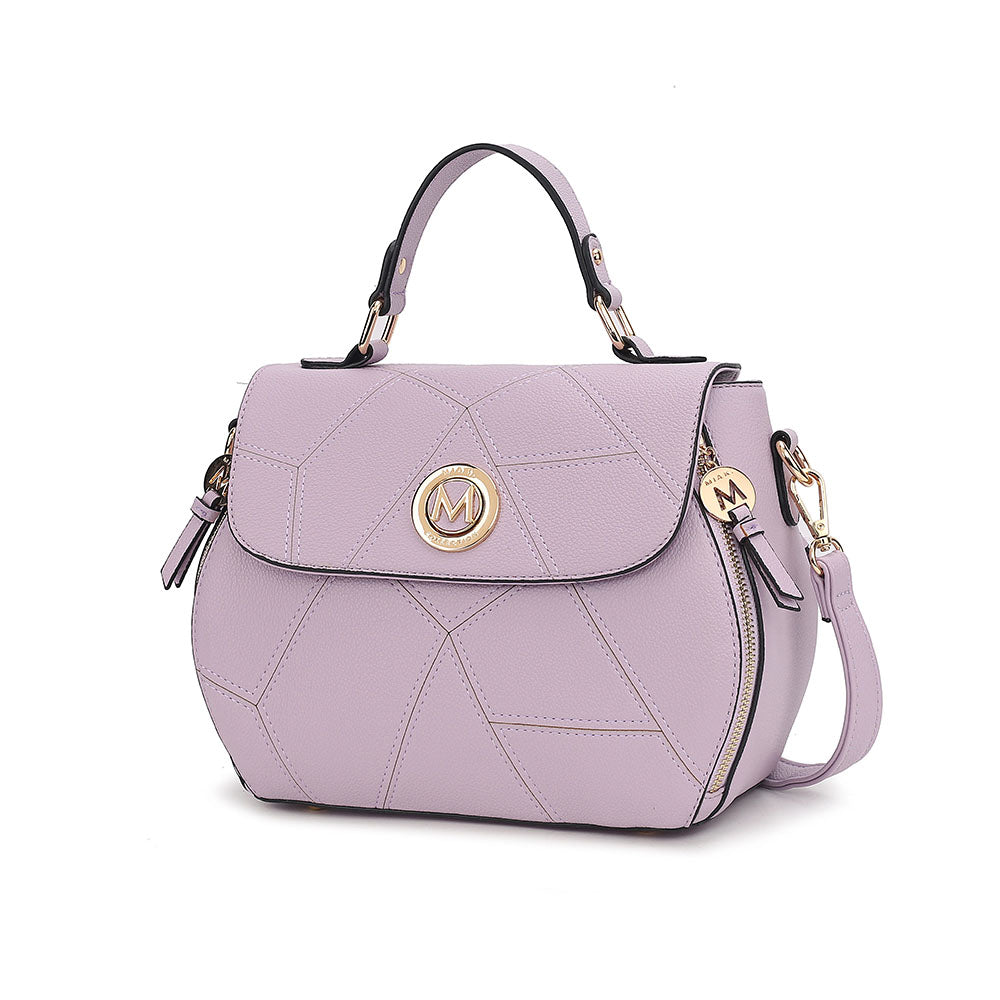 

Женская сумка-портфель из веганской кожи Clementine от Mia K MKF, сирень