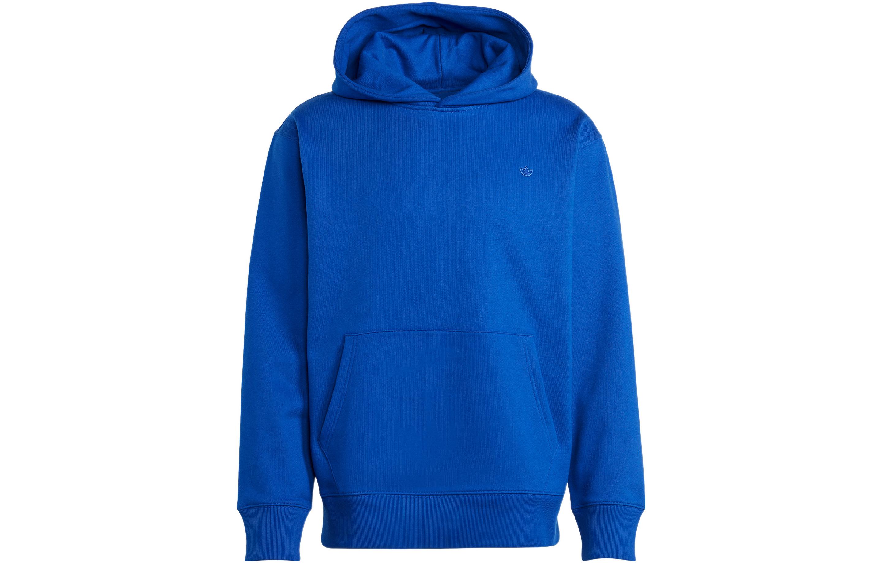 Adicolor Contempo свитшот мужской флуоресцентный Adidas Originals, синий — фото 2