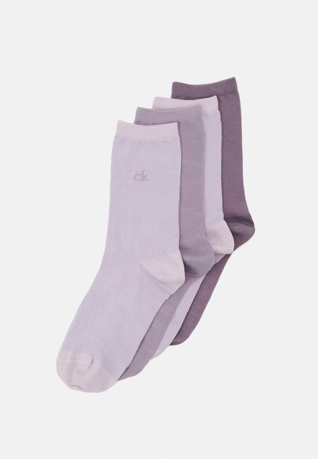 

Носки WOMEN LOGO HOLIDAY 4 PACK Calvin Klein Underwear, сиреневый