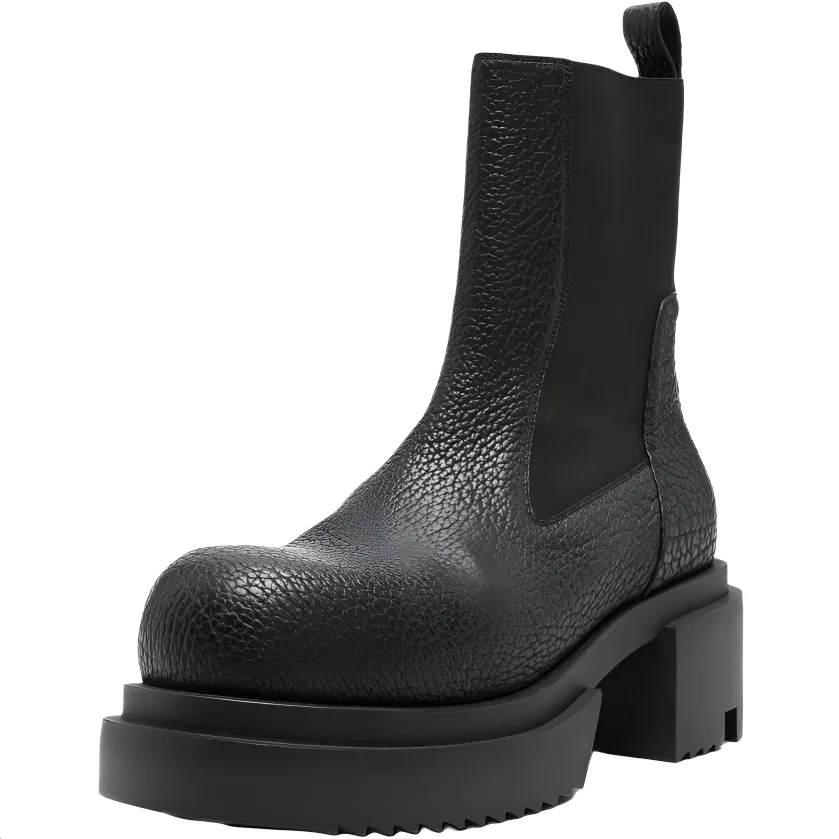Челси ботинки короткие Bogun 6CM RICK OWENS черный — фото 4