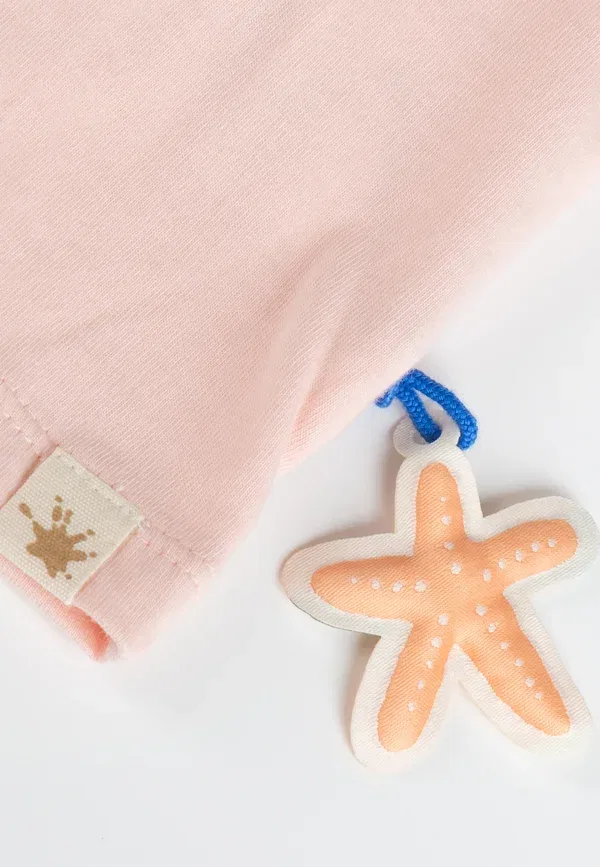 Футболка Sigikid sea you print t-shirt, розовая — фото 4