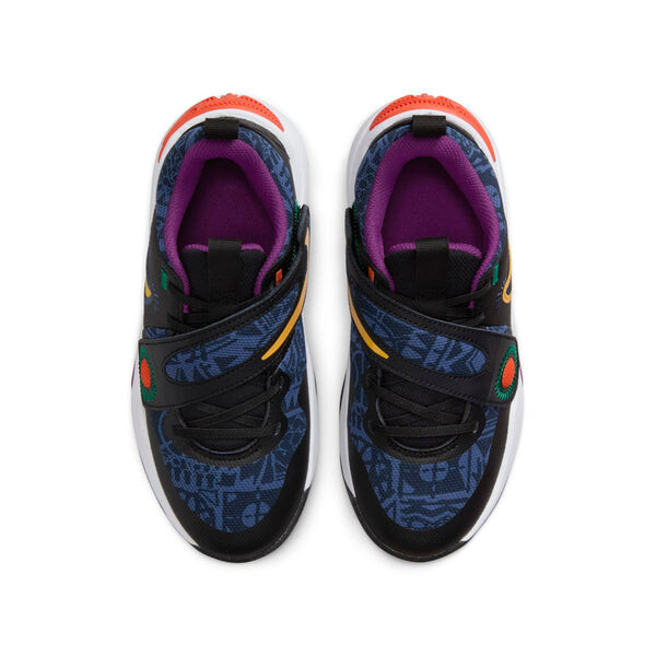 Кроссовки team hustle d 11 'black mystic navy gold' Nike, черный — фото 4