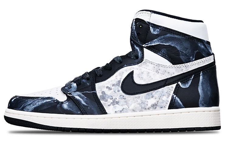 

Кроссовки Air JORDAN 1 Vintage Basketball Shoes Unisex High-Top Black White