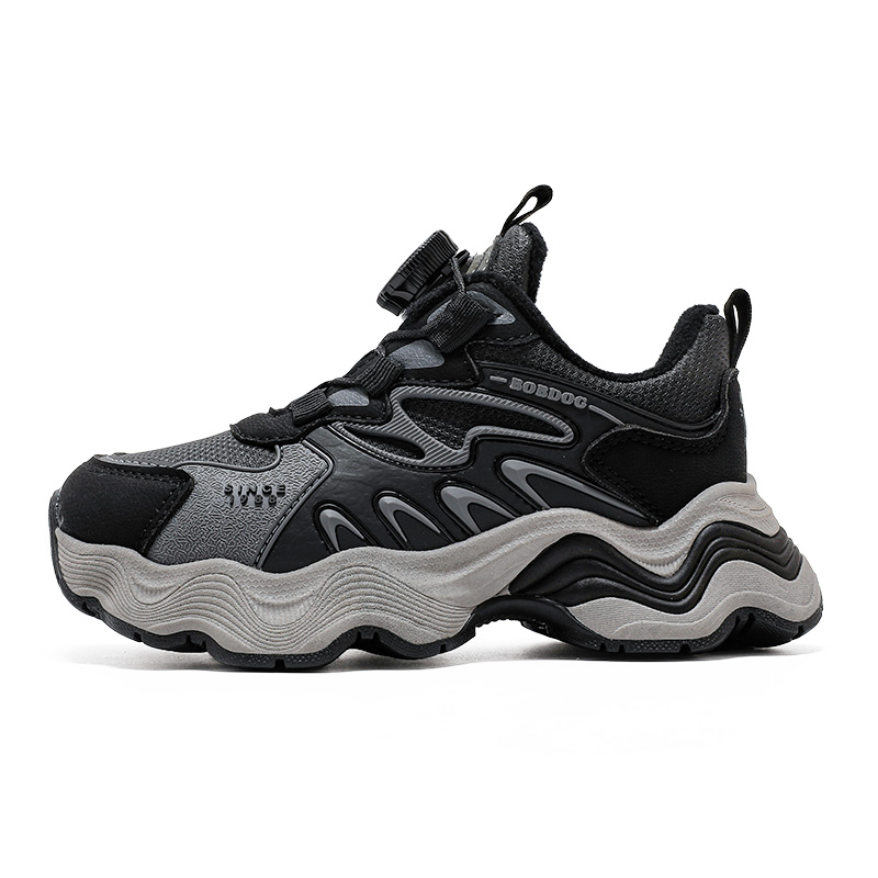 

Детская повседневная обувь для детей BOBDOG, черный/серый