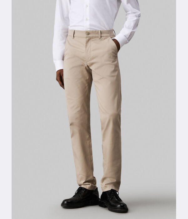

Брюки Regular fit Calvin Klein, желтый