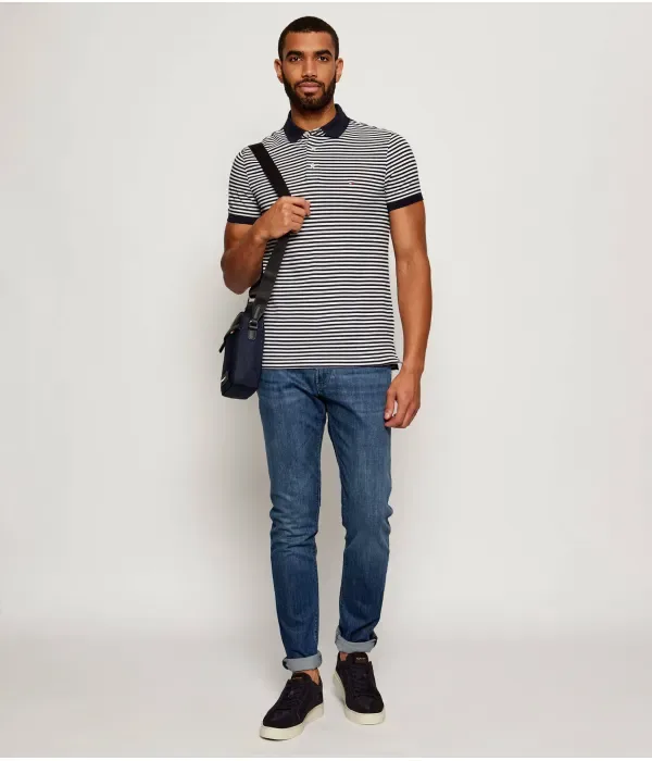 Поло THE 1985 slim fit Tommy Hilfiger, темно-синий — фото 2