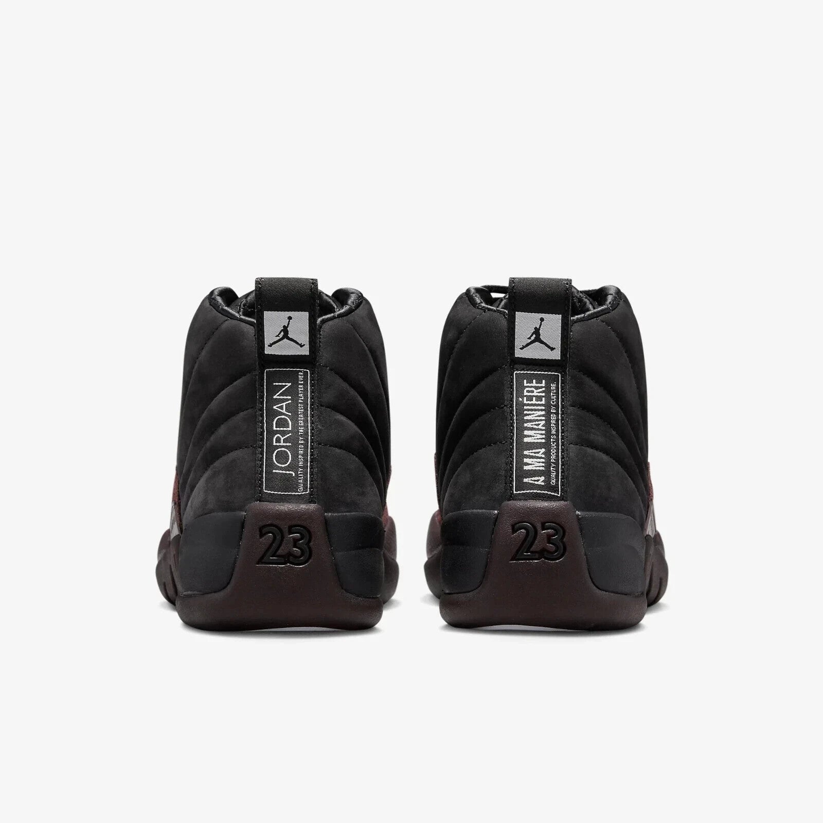 Женские черные баскетбольные кроссовки Air Jordan 12 Retro SP DV6989-001 — фото 4