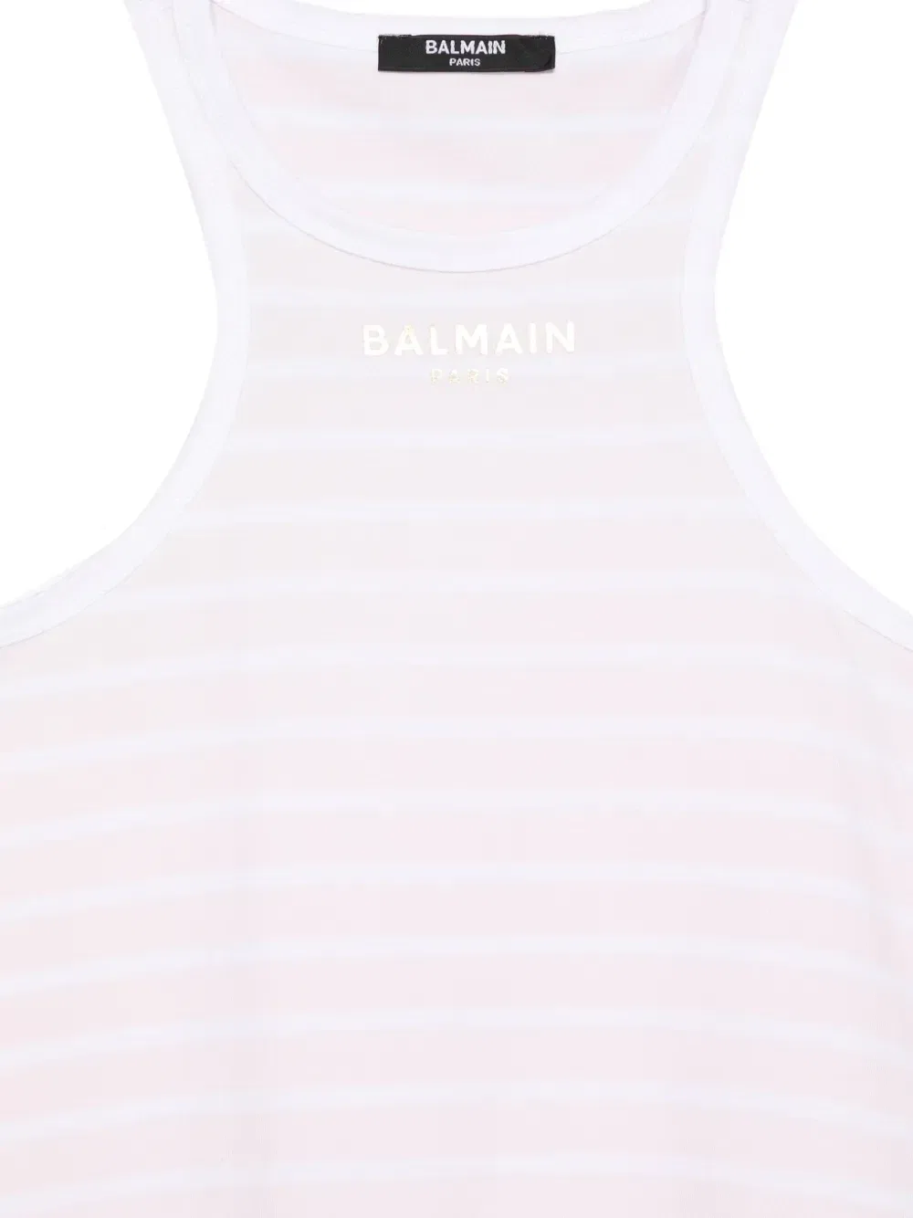 Платье с оборками Balmain Kids, розовый — фото 3