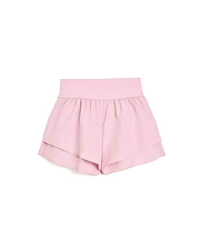 Шорты с рюшами YPB abercrombie kids, Pink Nectar — фото 2