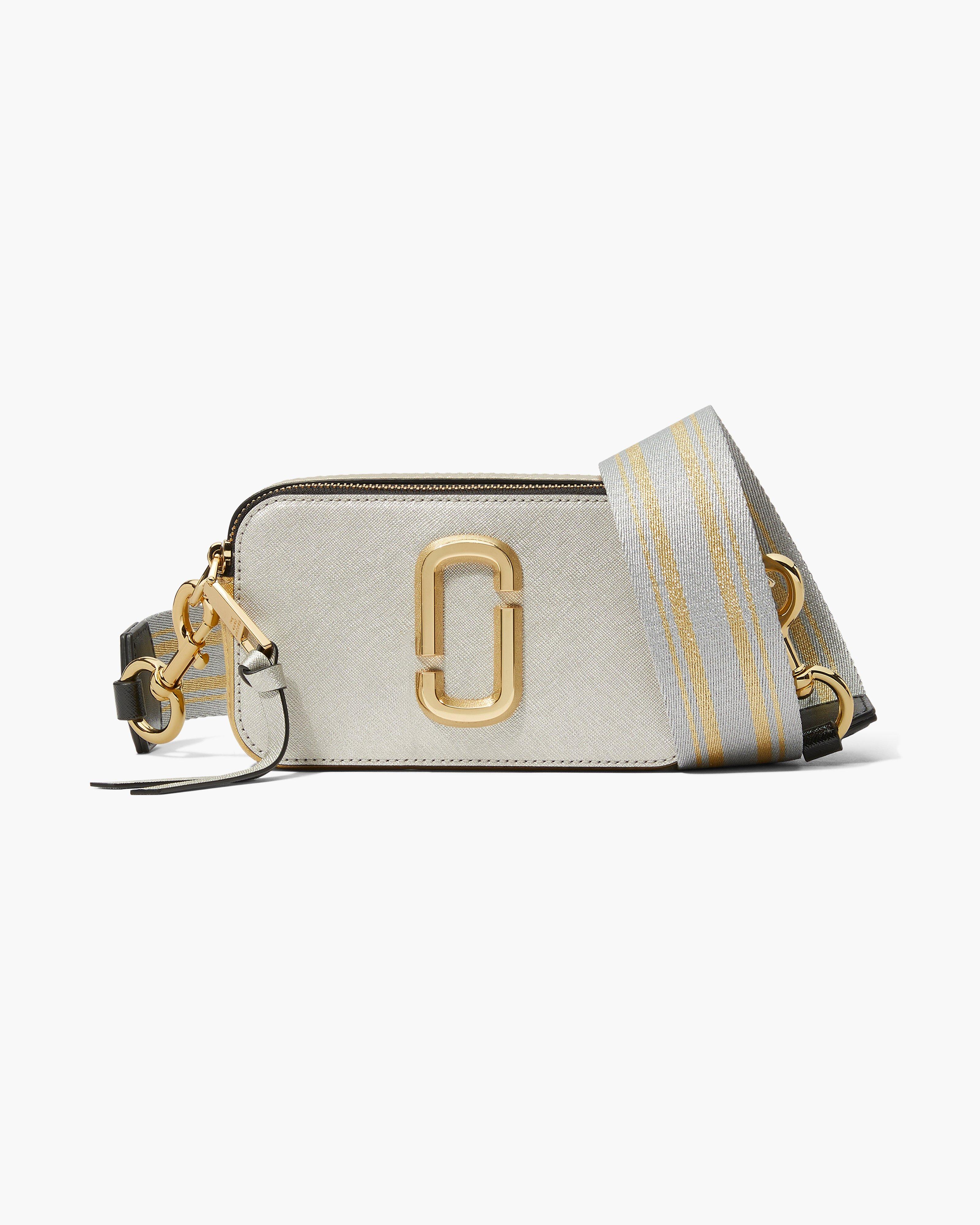 

Сумка The Snapshot Metallic Marc Jacobs, цвет Platinum Multi