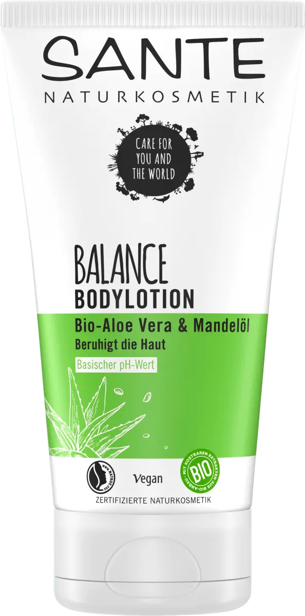 

Лосьон для тела Balance Organic Aloe Vera Миндальное масло 150 мл. SANTE NATURKOSMETIK