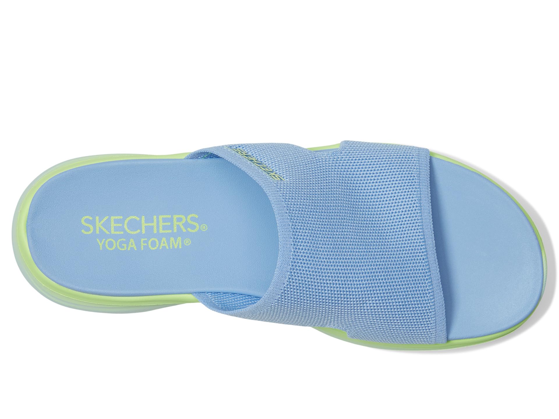 Сандалии SKECHERS Vapor Foam - Coastal Sunset, цвет Blue/Multi — фото 2