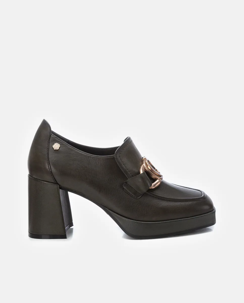 

Женские кожаные мокасины и мокасины на каблуке Carmela, цвет Kaki
