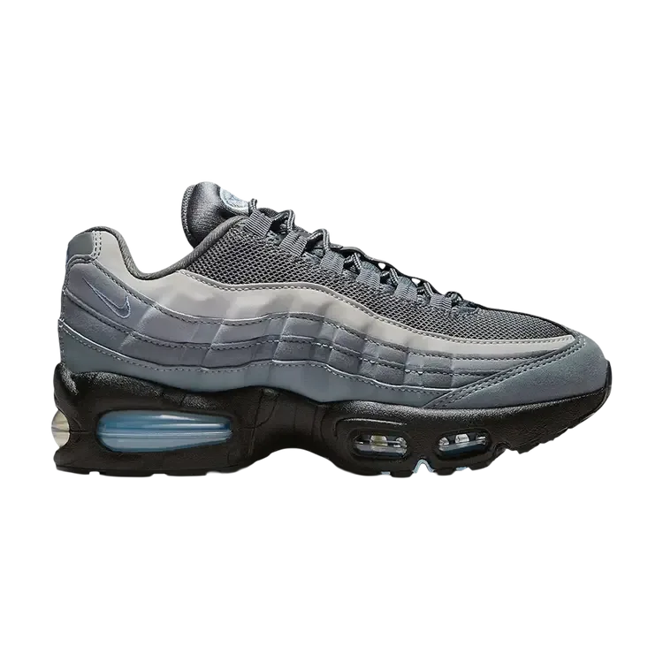 Кроссовки Nike Air Max 95 GS 'Big Bubble - Cool Grey Psychic Blue'
