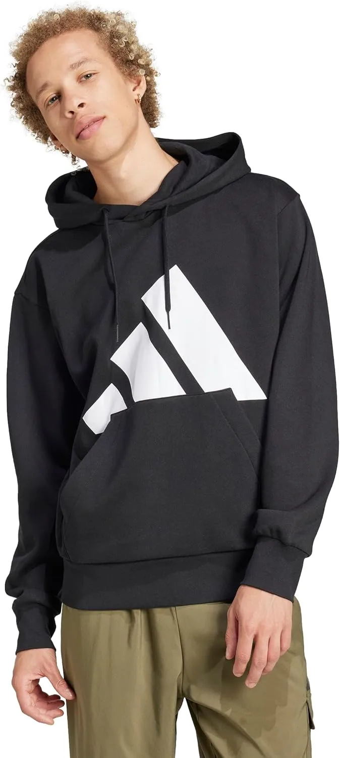Толстовка adidas Essentials Big Logo с капюшоном — фото 4
