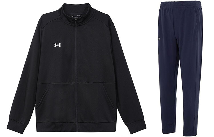 

Мужская повседневная спортивная одежда Under Armour, цвет Black and Dark Blue