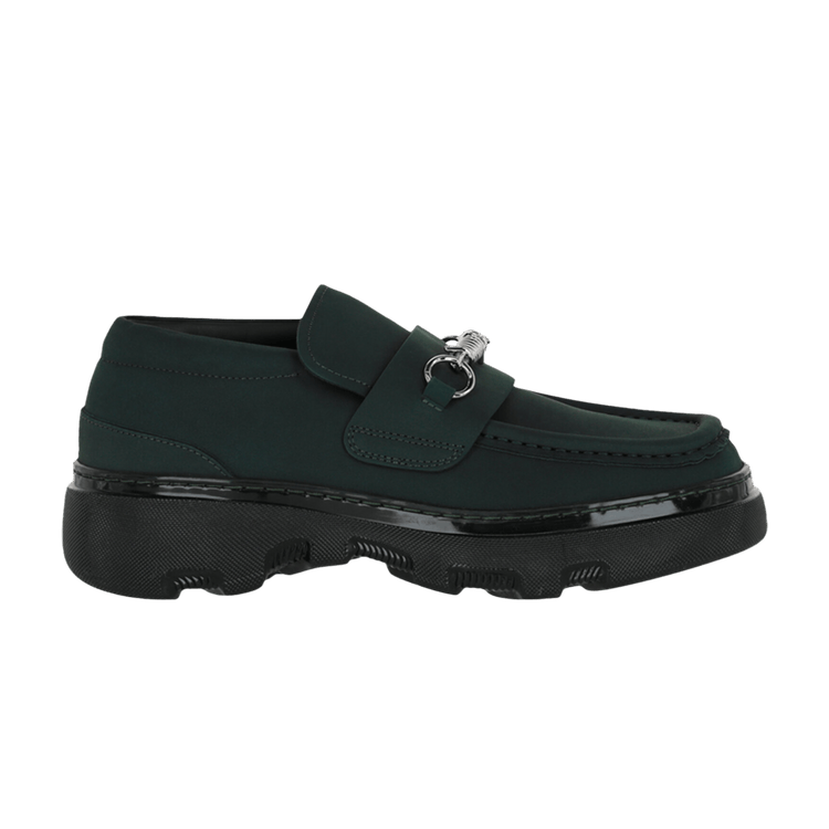 

Кроссовки Burberry Creeper Clamp Loafer 'Green', зеленый