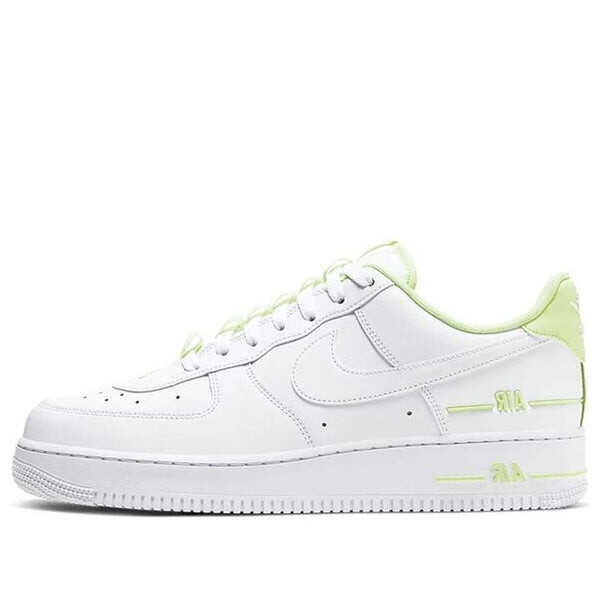 

Кроссовки air force 1 '07 lv8 'double air pack - white barely volt' Nike, белый