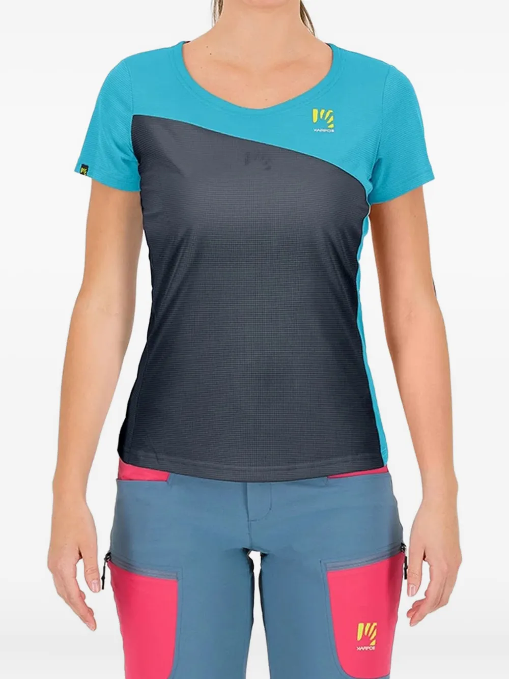 

Футболка с логотипом KARPOS, серый