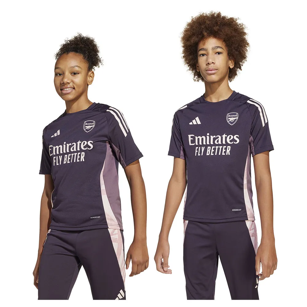 

Футболка с коротким рукавом adidas Arsenal 24/25 Tiro training junior, фиолетовый