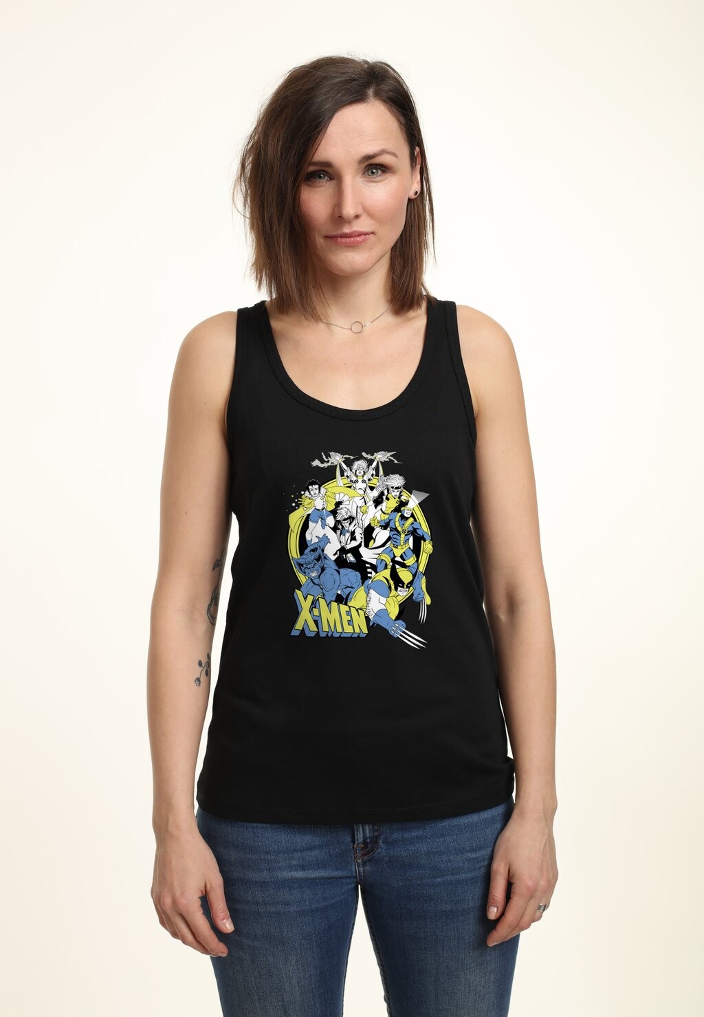 

Топ MARVEL CLASSIC VINTAGE XMEN TANK Henry Tiger, черный