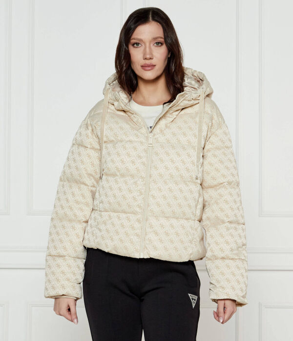 

Куртка ромашка Regular fit Guess Jeans, экрю