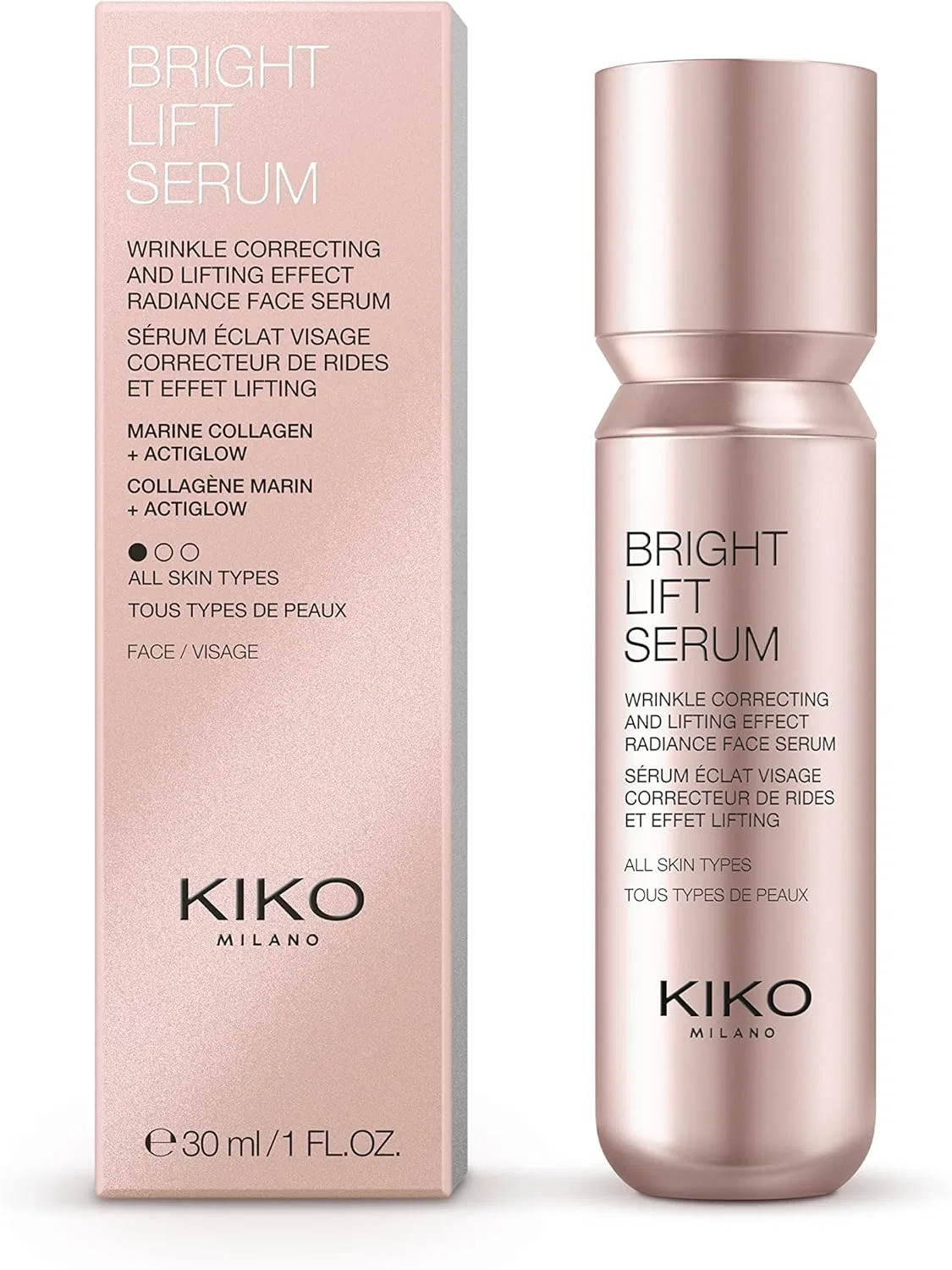 Сыворотка осветляющая с морским коллагеном Kiko Milano 30 мл