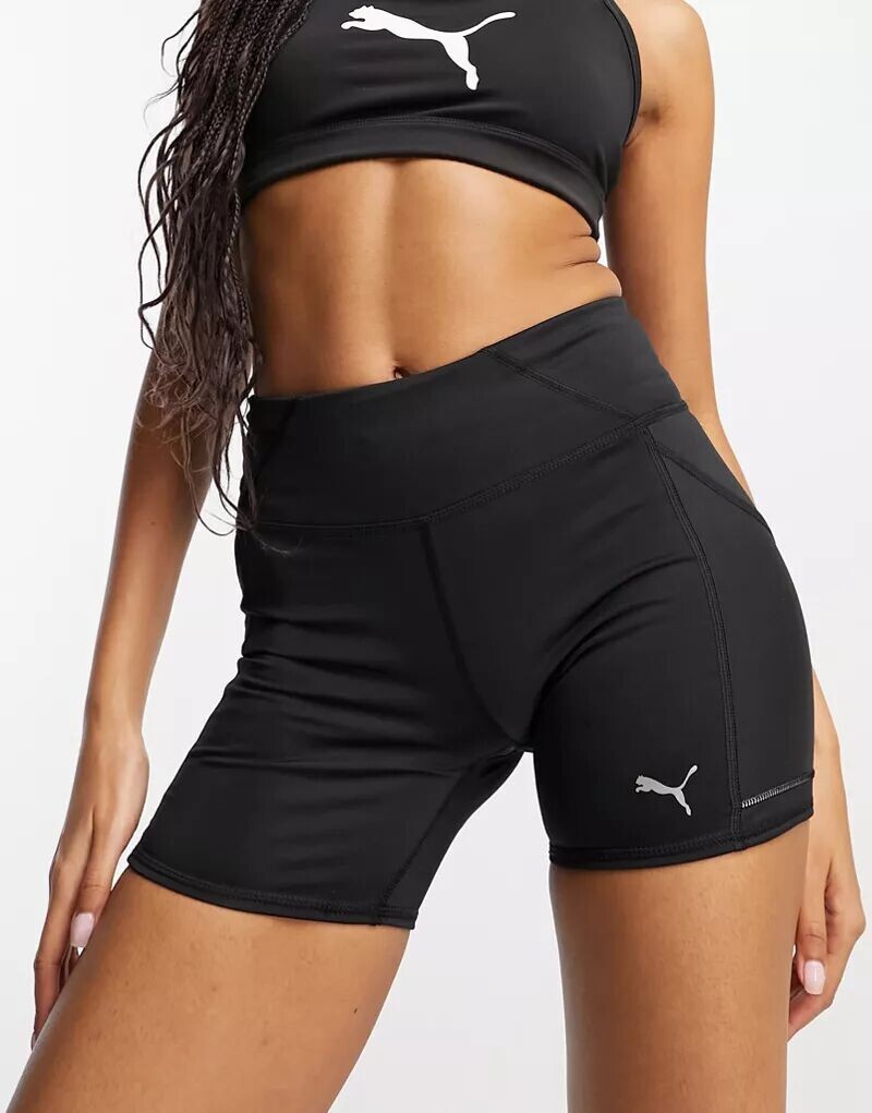

Черные шорты-леггинсы Puma Favorites