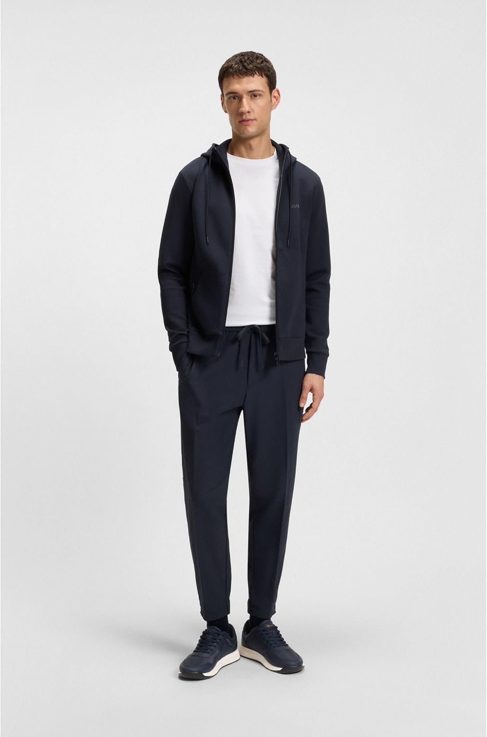 BOSS Мужские титановые беговые кроссовки, Dark Blue401 — фото 3