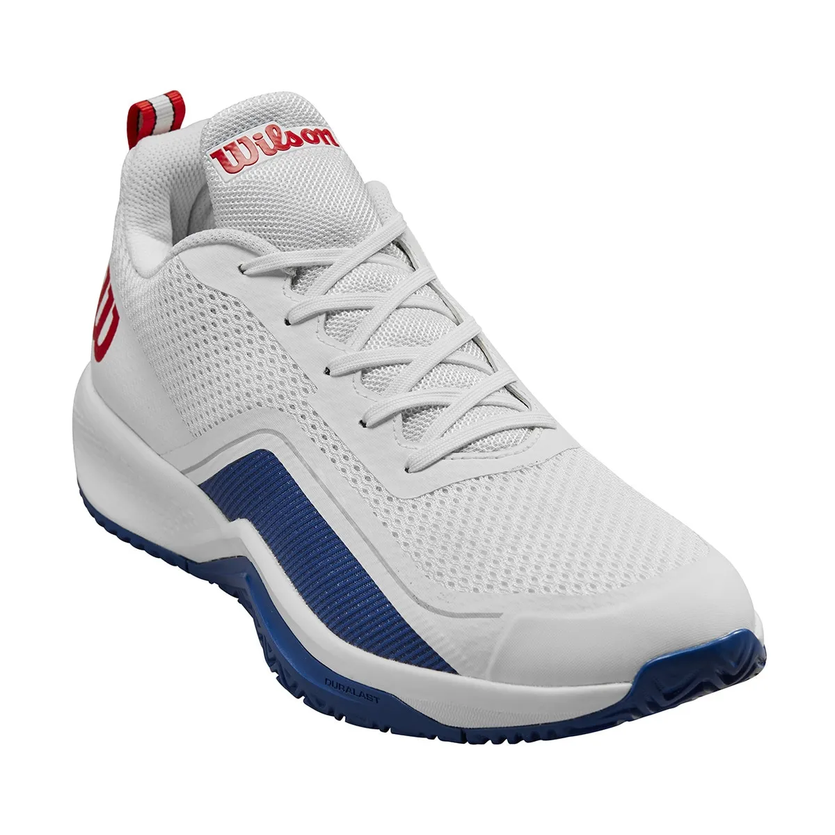 Мужские теннисные кроссовки Rush Pro Lite Wilson, белый/синий — фото 2