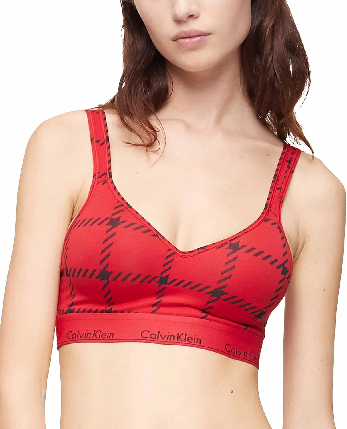 Бюстгальтер Calvin Klein, красный