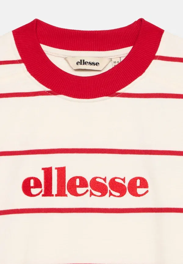 Толстовка Ellesse Taranto, цвет светло-бежевый/красный — фото 4