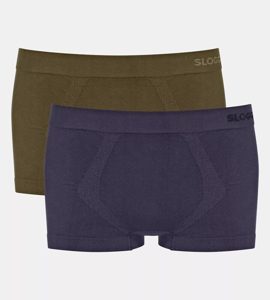 

Боксеры SLOGGI Boxer shorts GO, синий/зеленый