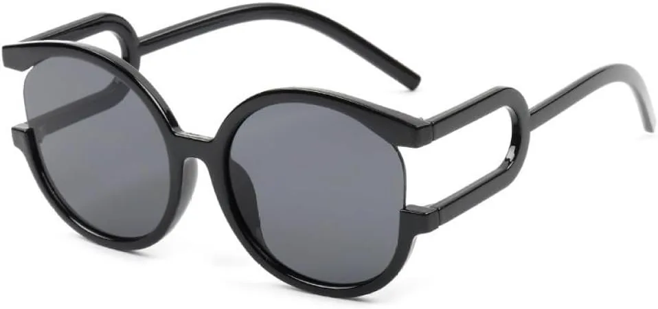 

Модные круглые солнцезащитные очки для женщин, линзы с градиентом, оправа с леопардовым принтом, роскошные трендовые очки с защитой от УФ-излучения UV400 LVTFCO, C1