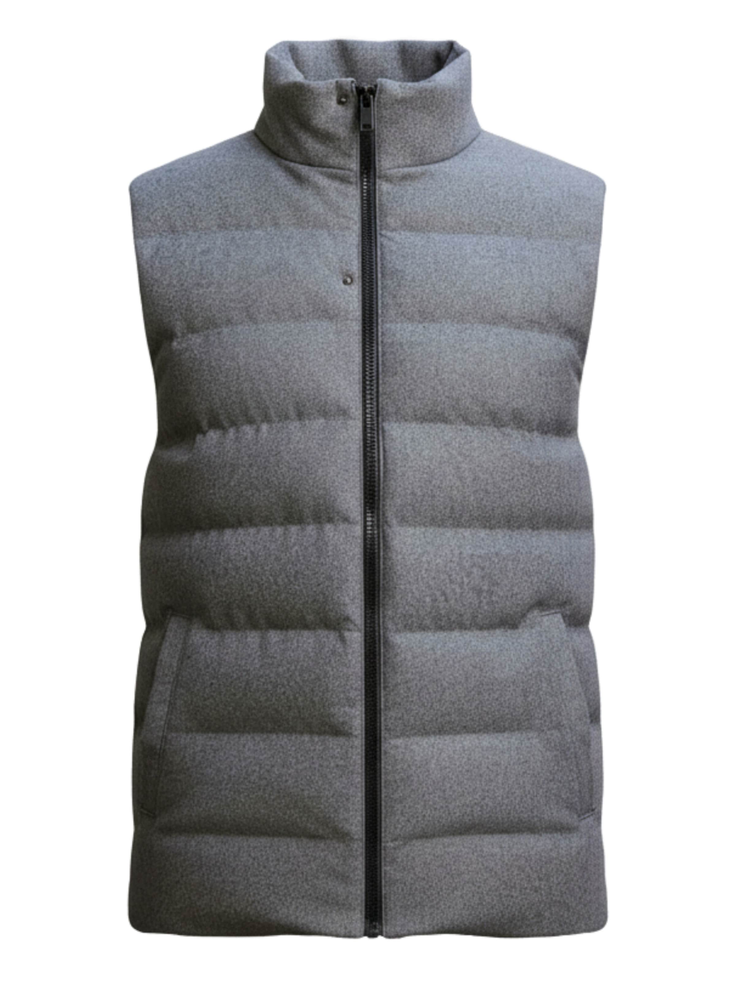 

Ombre Жилет в сером цвете