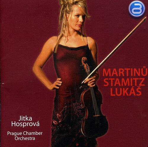 

CD диск Martinu / Hosprova / Prague Chamber Orch: Jitka Hosprova Plays Martinu Stamitz & Lukas