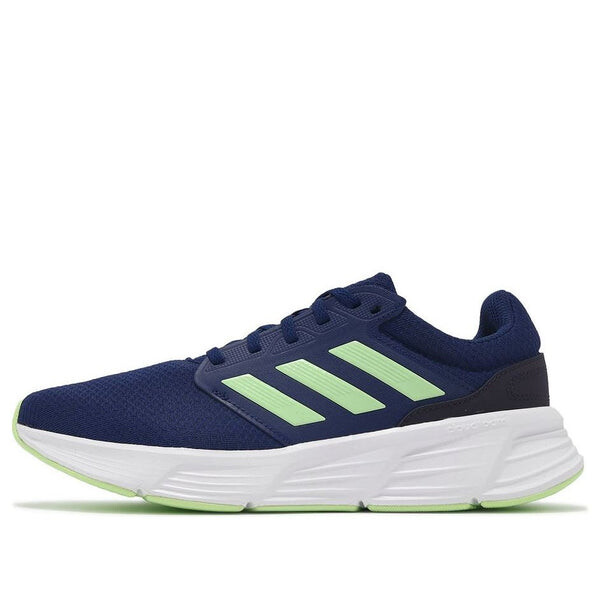 

Кроссовки galaxy 6 'dark blue green spark' Adidas, синий