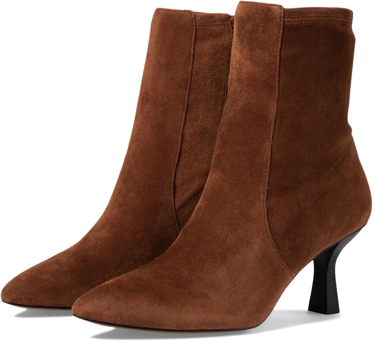 

Ботильоны Ophelia High Dressey Boot - Suede Madewell, цвет Dark Coffee