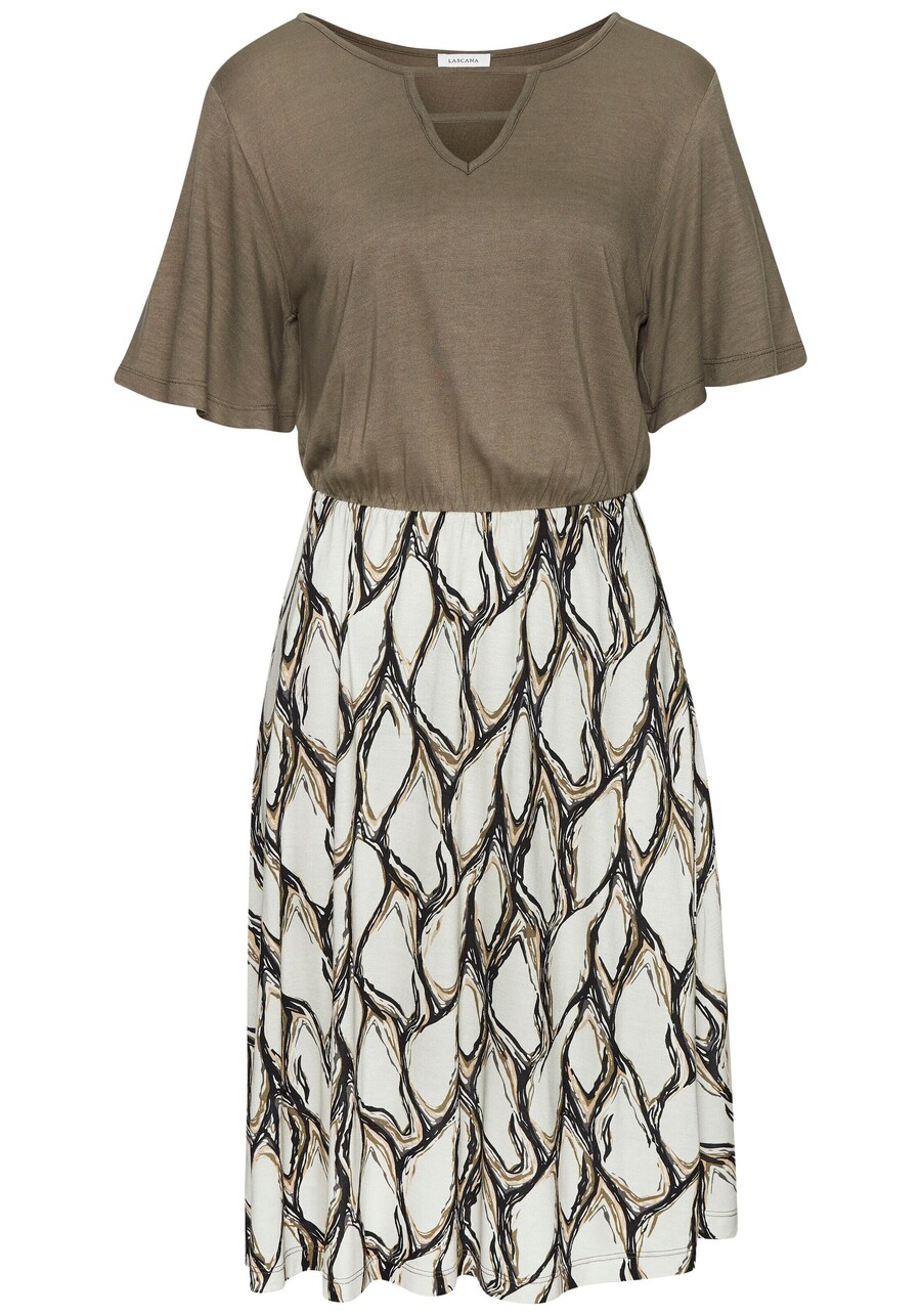 

Мини платье LASCANA, Khaki