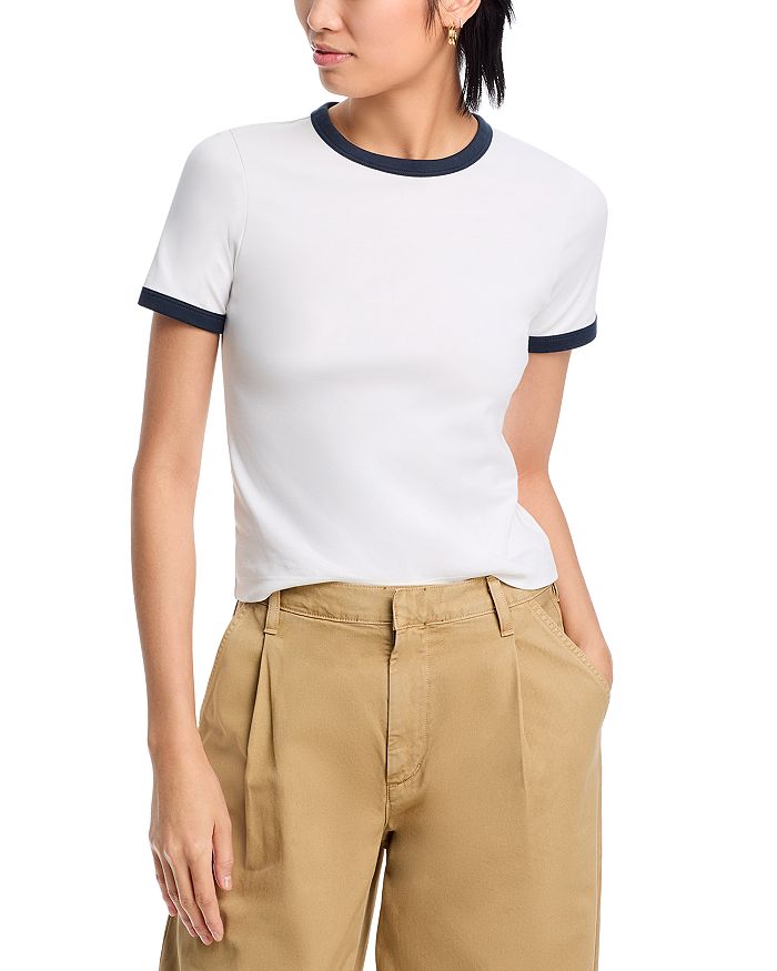 

Футболка Mia Ringer rag & bone, белый
