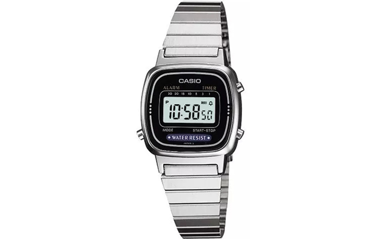 

CASIO Женские молодежные черные часы LA670WA-1D
