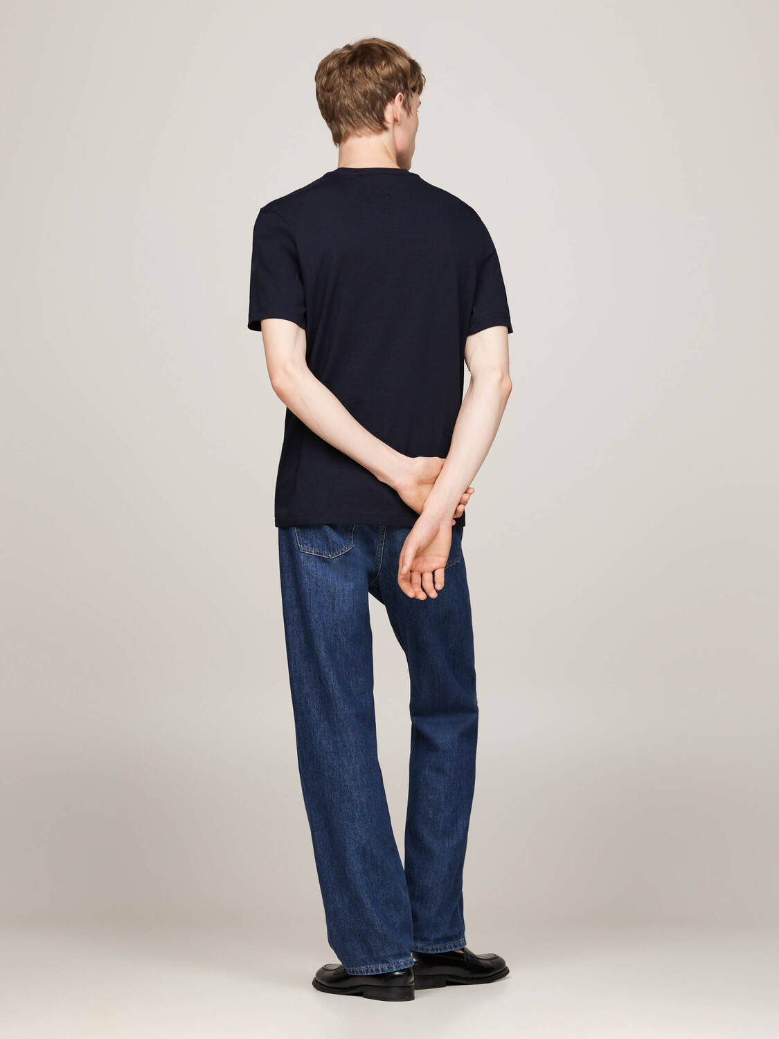 Футболка Tommy Hilfiger EMBRO Regular Fit, темно-синий — фото 3