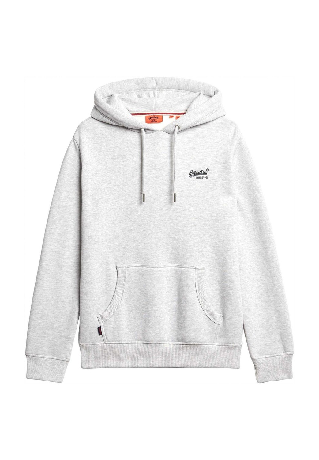 

Толстовка мужская с карманом-кенгуру и кулиской Superdry., цвет Glacier Grey