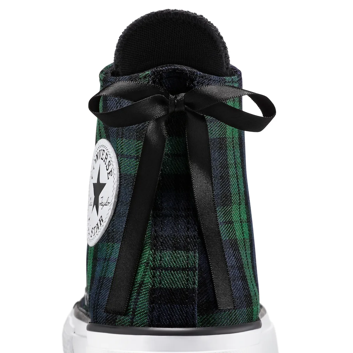 Женские кеды Chuck Taylor All Star Lift Plaid Converse, зеленый/темно-синий — фото 4
