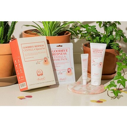 Крем для лица Benton — Специальный набор Goodbye Redness Centella Cica Ph Balanced Skin успокаивающий — фото 2