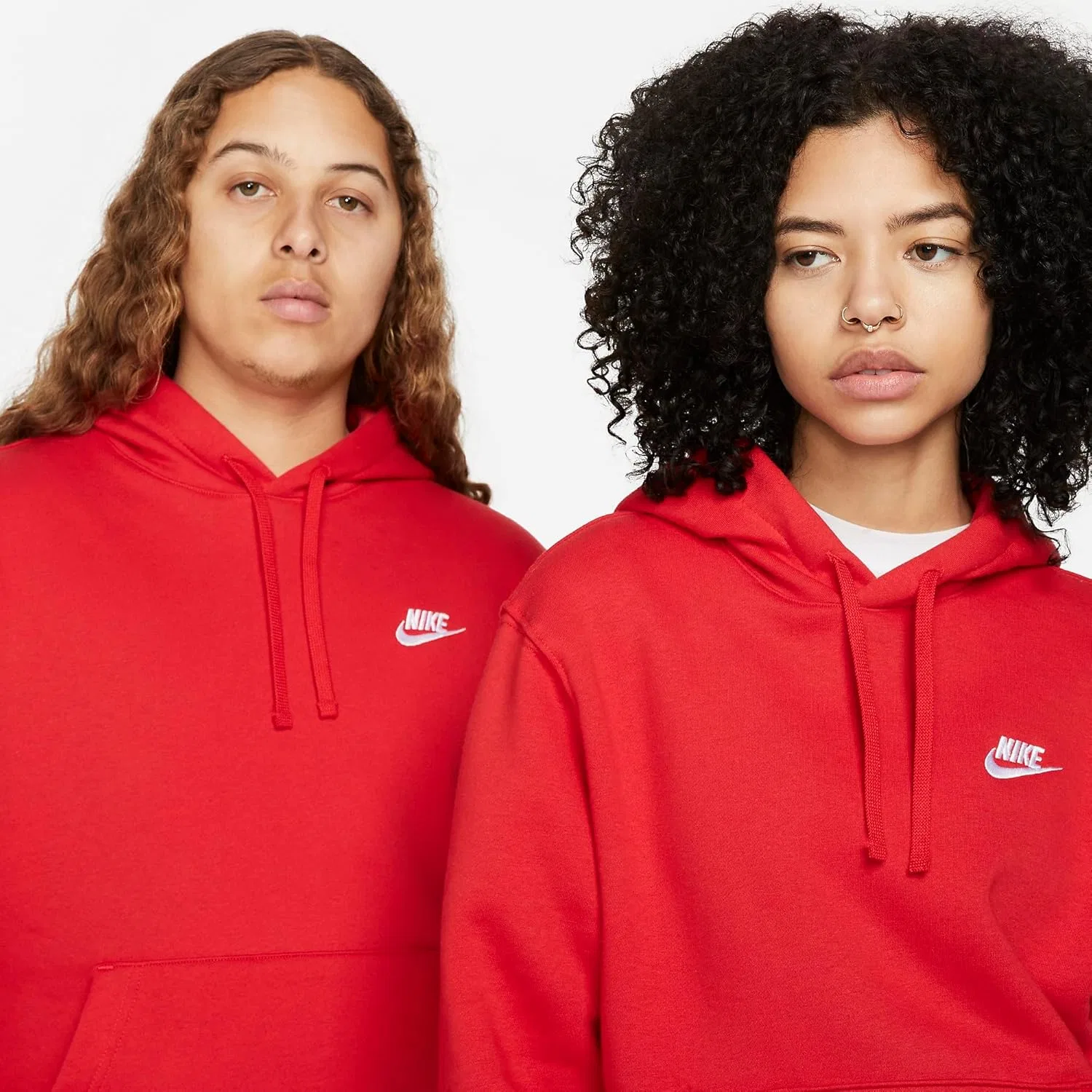 Толстовка Nike Sportswear Club, University Red — фото 3