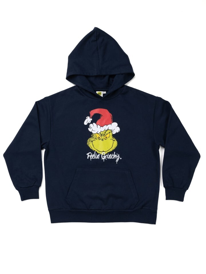 Толстовка United Labels The Grinch Hoodie Kapuzenpullover Sweatshirt Pullover mit Kapuze, синий — фото 2