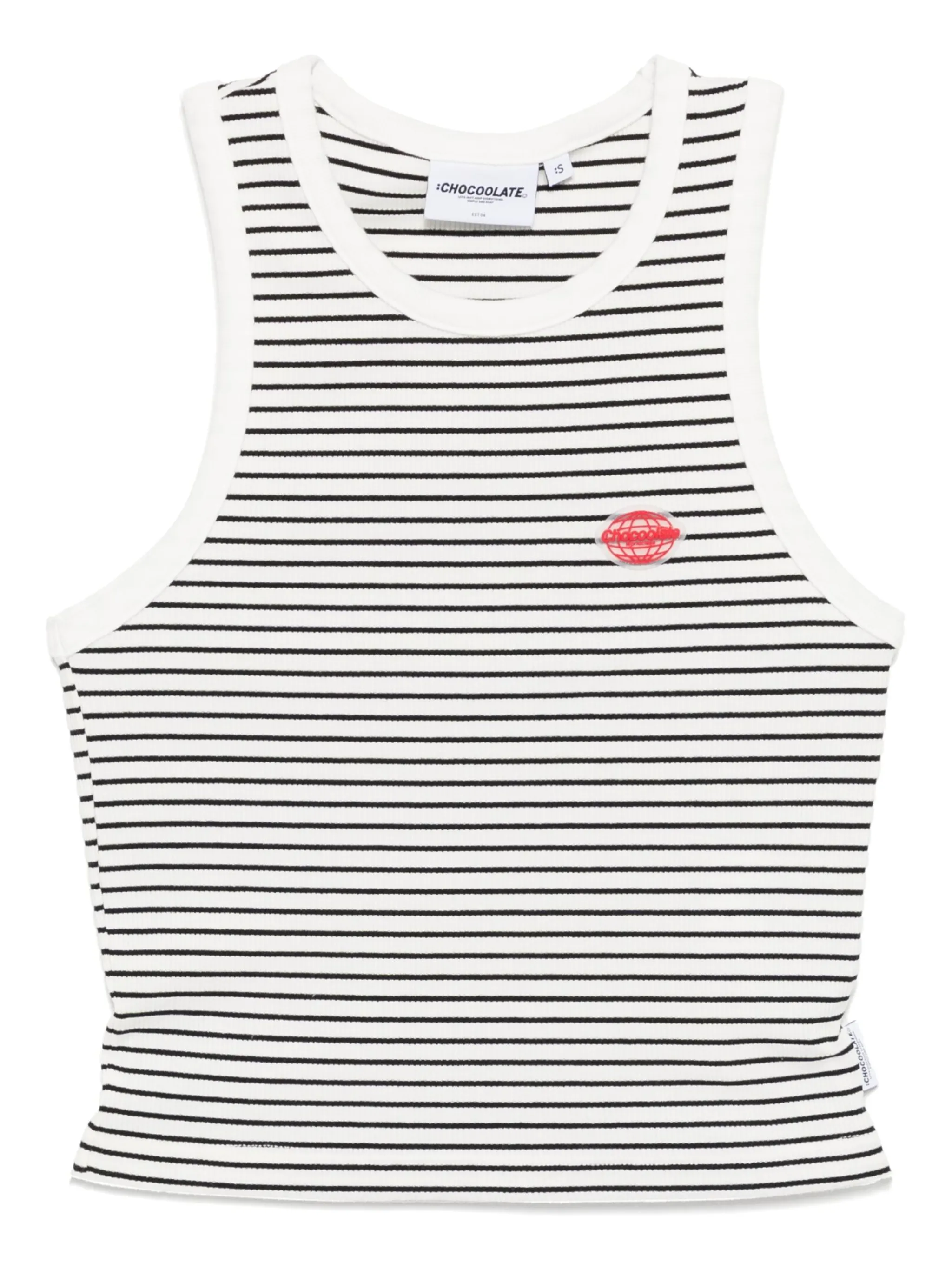 

Топ в рубчик Chocoolate, белый